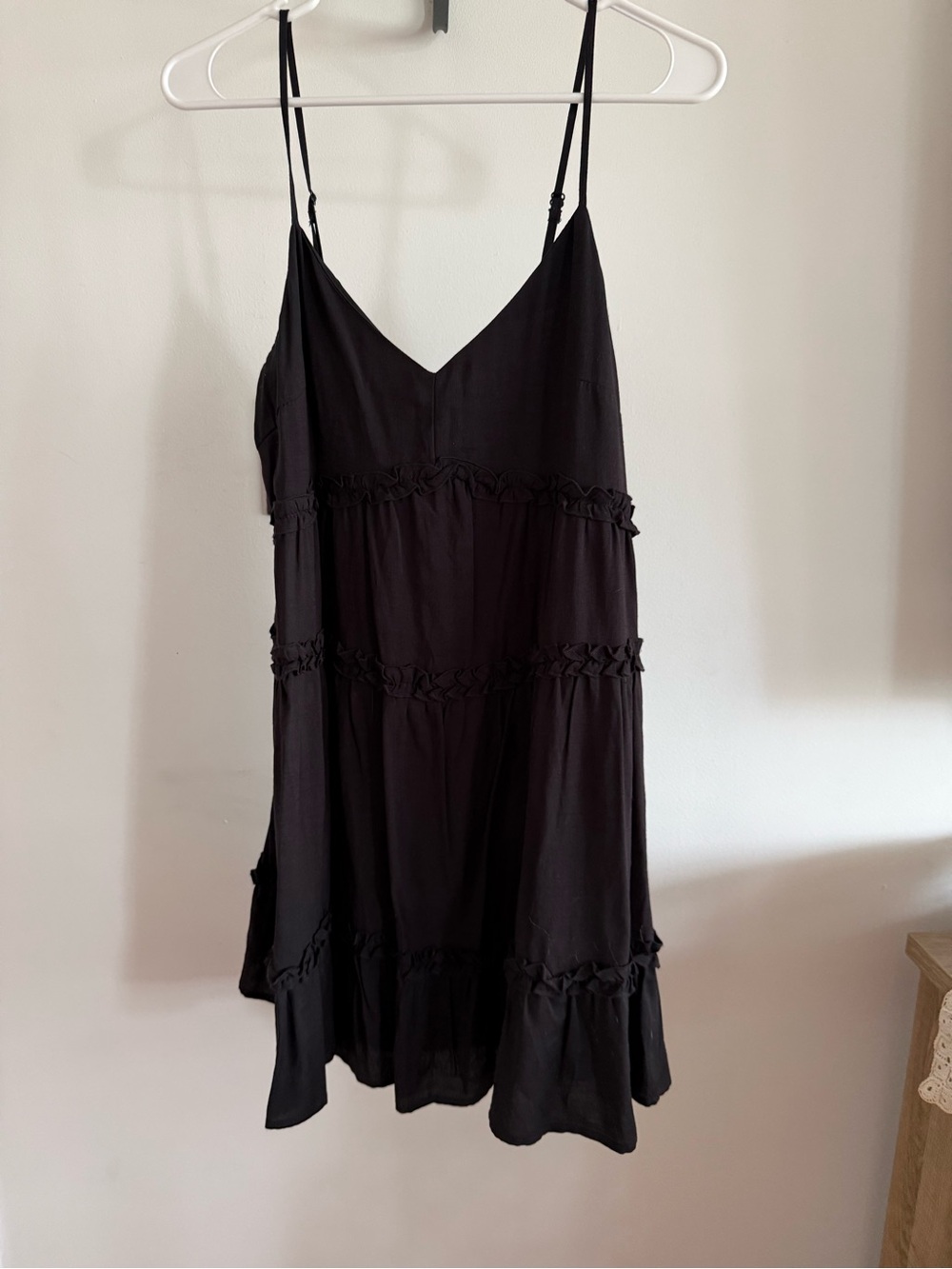 Trixxi Black Mini Slip Dress